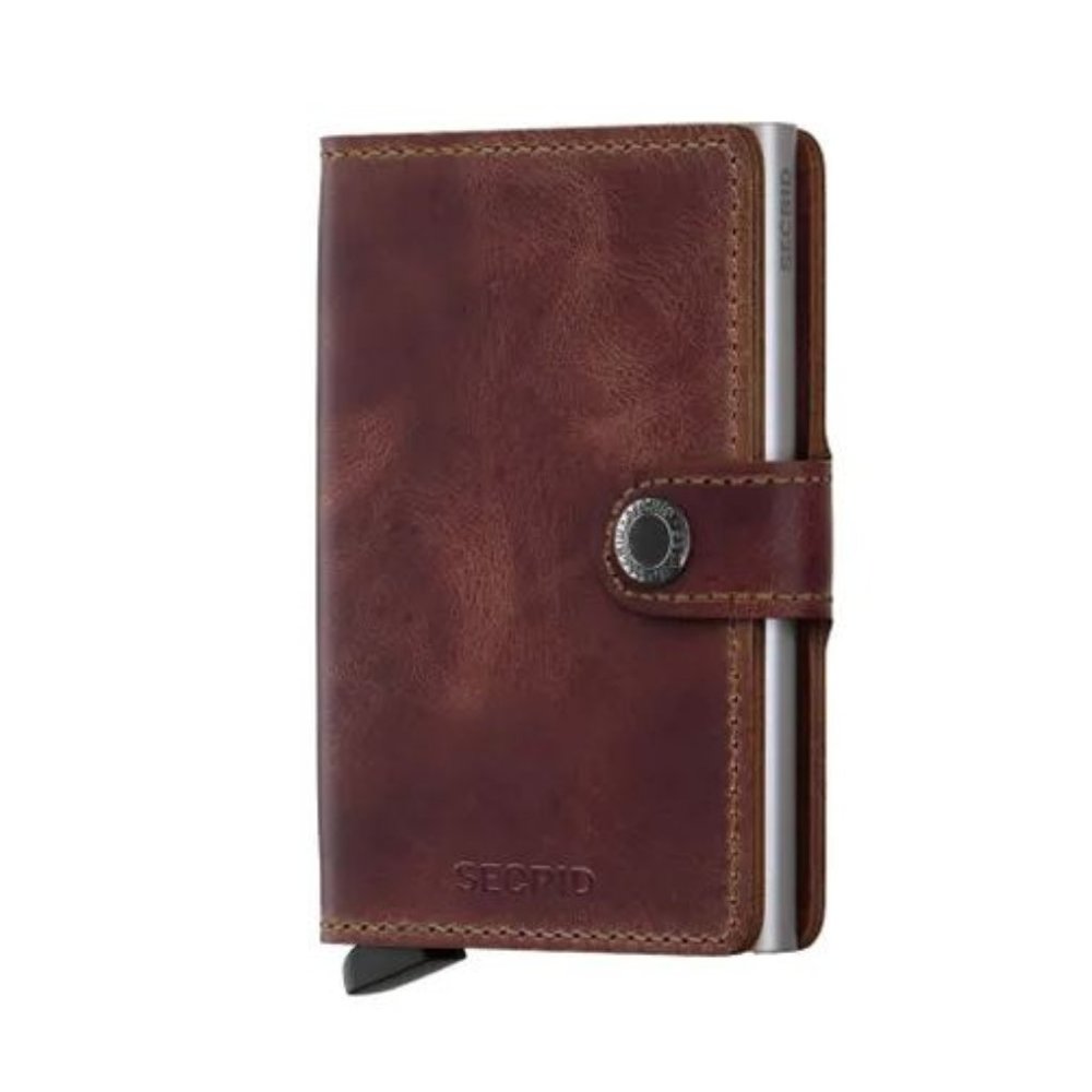 Secrid - Mini Brown Vintage Wallet